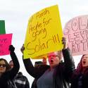 Solar Supporters Rally At PUC