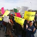 Solar Supporters Rally At PUC
