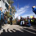 Solar Supporters Rally At PUC