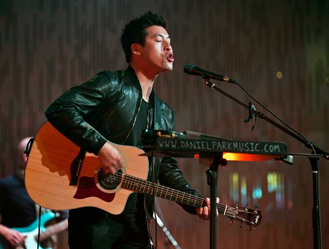 Daniel Park performs during a preview of the Foundry on Thursday, Jan. 14, 2016, at SLS Las Vegas.