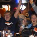 Broncos Fans Celebrate AFC Divisional Playoff Win Over Steelers