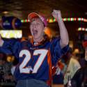 Broncos Fans Celebrate AFC Divisional Playoff Win Over Steelers