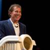 Steve Wynn, chairman and CEO of Wynn Resorts, gives a keynote address during the annual Electronics For Imaging (EFI) users conference at Wynn Las Vegas Tuesday, Jan. 19, 2016.