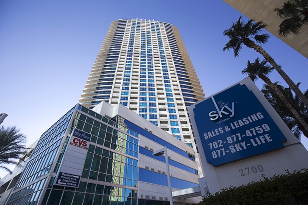 A view of the CVS Pharmacy in Sky Las Vegas tower, 2700 Las Vegas Boulevard South, Thursday, Jan. 28, 2016. The pharmacy has been listed for sale.