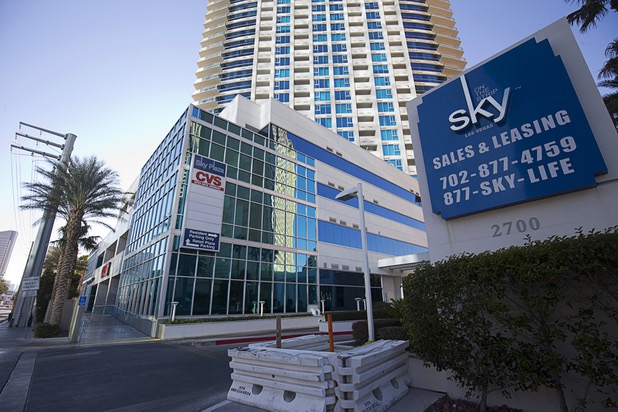 A view of the CVS Pharmacy in Sky Las Vegas tower, 2700 Las Vegas Boulevard South, Thursday, Jan. 28, 2016. The pharmacy has been listed for sale.