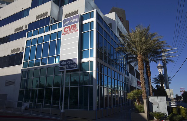 A view of the CVS Pharmacy in Sky Las Vegas tower, 2700 Las Vegas Boulevard South, Thursday, Jan. 28, 2016. The pharmacy has been listed for sale.