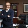Treasure Island owner Phil Ruffin is shown after an interview at his office Tuesday, Feb. 2, 2016. Ruffin and his wife, Oleksandra Nikolayenko, donated $1 million to veterans groups at Donald Trump's campaign event last week.