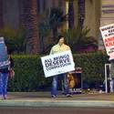 Animal Advocates Protest Trophy Hunter Convention