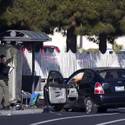 Bus Shelter Auto-Ped on Lake Mead