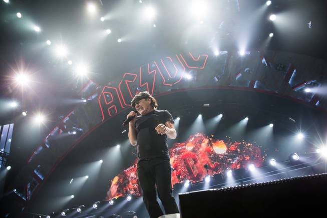 Photograph : AC DC Live at MGM Grand Garden Arena - Las Vegas Sun News
