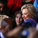 Hillary Clinton Campaigns With Bill and Chelsea