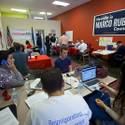 Volunteers Canvass for Republican Candidates