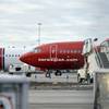 Parked Boeing 737-800 aircrafts belonging to budget carrier Norwegian Air Shuttle are seen at Stockholm Arlanda Airport Thursday, March 5, 2015. 