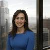 Michelle Moore, head of digital banking at Bank of America, poses at the banking company's financial center, Thursday, Feb. 25, 2016, in Boston.