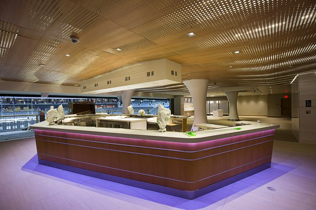The Desert by Day club is shown during a tour of the T-Mobile Arena Tuesday, March 1, 2016. The 20,000-seat arena, a joint venture between AEG and MGM Resorts, is scheduled to host it's first event on April 6.