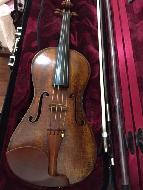 This Stradivarius violin is known as the “Chanot-Chardon.” The instrument dates to 1726, during the late period of Antonio Stradivari’s life, and has been played by Joshua Bell, among other acclaimed artists.