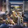 An artist’s rendering show MGM Resorts’ project the Park, which will connect New York-New York and Monte Carlo with an eight-acre outdoor experience. 