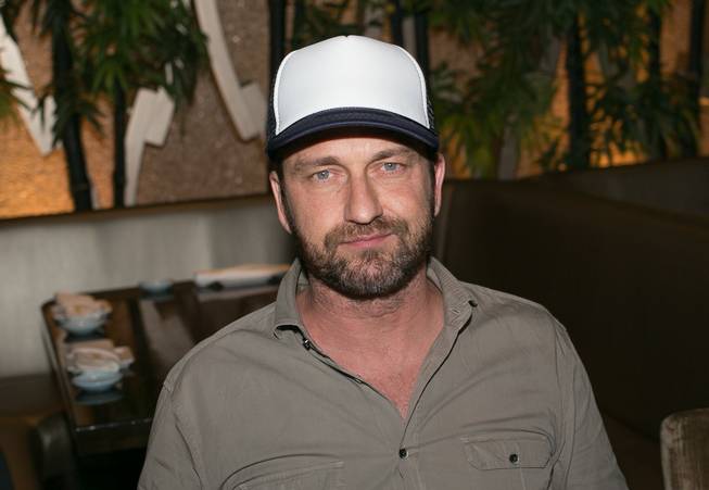 Actor Gerard Butler at Planet Hollywood on Friday, March 4, ...