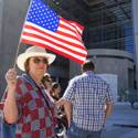 Bundy Supporters at Federal Courthouse