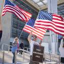 Bundy Supporters at Federal Courthouse