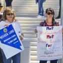 Bundy Supporters at Federal Courthouse