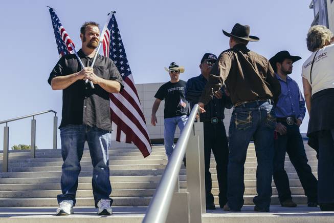 Bundy Supporters at Federal Courthouse - mikayla