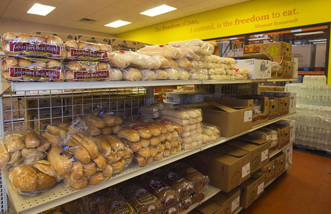 Bread is shown at The Market at Three Squares north campus, 4220 N. Pecos Rd., Wednesday, March 16, 2016.