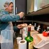 Meadows School graduate Leif Pearson is opening the valley's first spirited ice cream plant producing Momenti Spirited Ice Creams on Thursday, March 17, 2016.  He spends many hours in their lab perfecting the newest flavors and creating new ones.