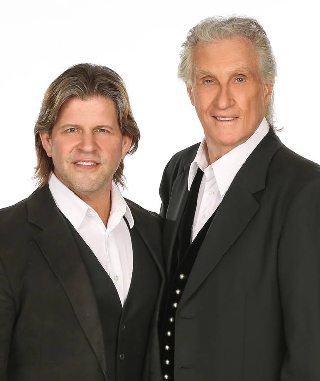 The Righteous Brothers featuring Bill Medley, right, with Bucky Heard.