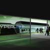 This rendering shows a high-speed pod that can transport people and goods.
