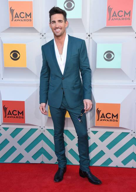 Jake Owen arrives at the 51st annual Academy of Country ...