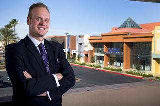 Timo Kuusela, vice president and general manager of Sansone Companies, poses at the Boulevard mall Monday, April 4, 2016. The mall is one of the properties owned by Sansone Companies.