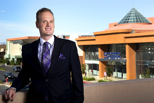 Timo Kuusela, vice president and general manager of the Sansone Companies, poses at the Boulevard mall Monday, April 4, 2016. The mall is one of the properties owned by Sansone Companies.