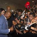 Pacquiao and Bradley Make Arrivals at MGM Grand