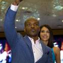 Pacquiao and Bradley Make Arrivals at MGM Grand