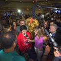 Pacquiao and Bradley Make Arrivals at MGM Grand