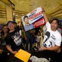 Pacquiao and Bradley Make Arrivals at MGM Grand