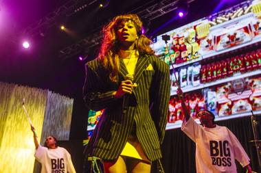Between the visuals and the strength of her repertoire, Santigold took us on an absurd, thrilling ride.