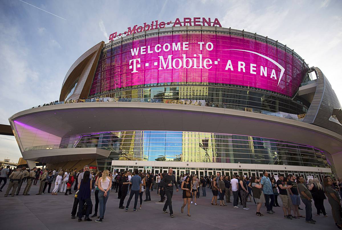 Your guide to T Mobile Arena Las Vegas Sun News