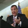 New Jersey Gov. Chris Christie addresses a gathering as he lays out the problems he says Atlantic City is not addressing Wednesday, April 6, 2016, in Atlantic City, N.J. The Republican governor and Democratic Assembly Speaker Vincent Prieto are wrangling about giving the state authority over the city's finances. 