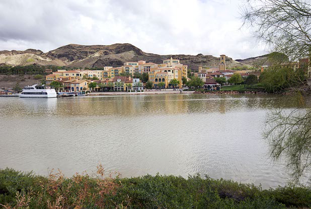 A view of MonteLago Village and the Hilton at Lake Las Vegas on Sunday, April 10, 2016, in Henderson.