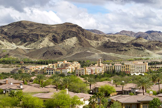 A view of MonteLago Village and the Hilton at Lake Las Vegas on Sunday, April 10, 2016, in Henderson.