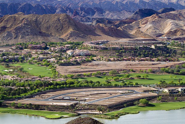 Vacant land is shown at Lake Las Vegas on Sunday, April 10, 2016, in Henderson.
