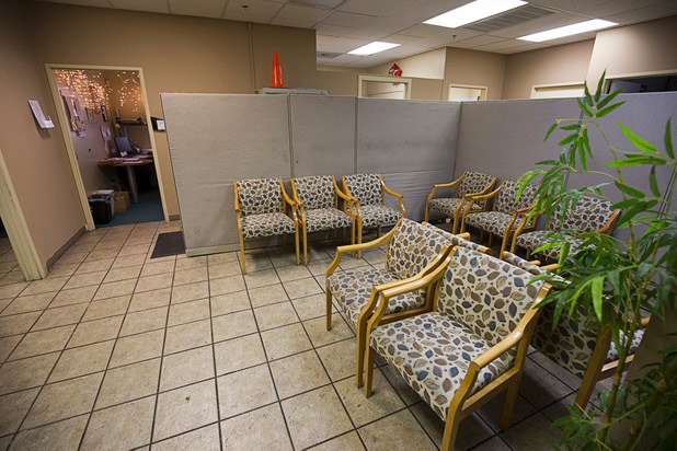 The Emergency Resource Services department waiting room is shown at HELP of Southern Nevada Thursday, April 14, 2016.