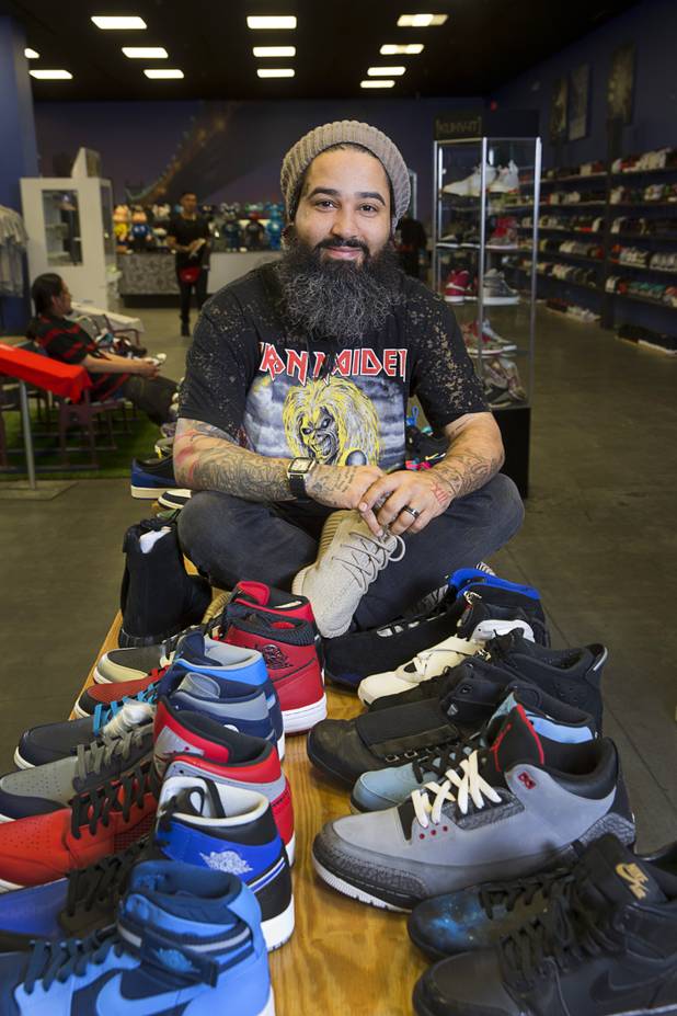 Owner Jaysse Lopez poses at Urban Necessities at the Boulevard mall Sunday, April 17, 2016.