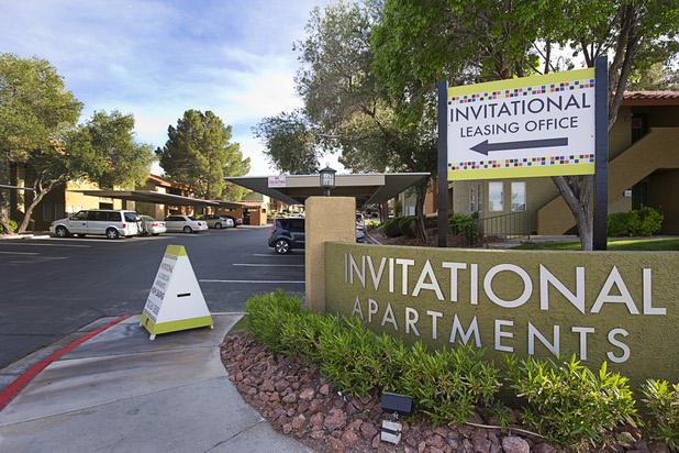 A view of the Invitational Apartments in Henderson Tuesday, April 26, 2016. On Tuesday, the Camden Property Trust announced the sale of 15 properties, a retail center and undeveloped land in the Las Vegas Valley.