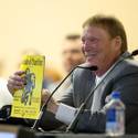 Mark Davis and David Beckham Make Stadium Presentation