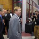 Mark Davis and David Beckham Make Stadium Presentation