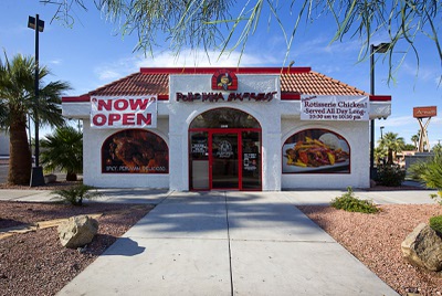 An exterior view of Pollo Inka Express, a fast Peruvian food restaurant, at the corner of Sahara Avenue and Maryland Parkway Sunday, May 1, 2016. The building used to be home to a Taco Bell restaurant.