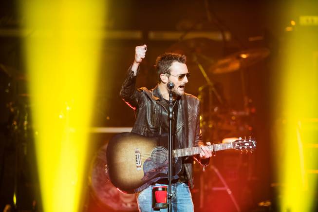 Eric Church performs at the Joint on Saturday, April 30, ...